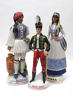 Lot 1185 - Large Ceramic Figures, representing Ouzo,...