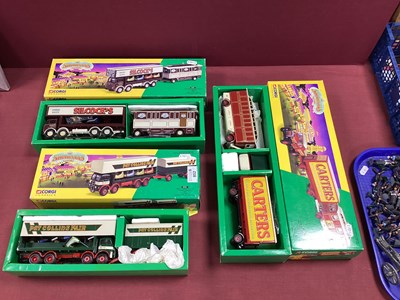 Lot 852 - Three Corgi Classics The Showman's Range,...