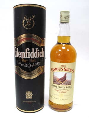 Lot 1410 - Whisky - Glenfiddich Pure Malt Scotch Whisky...