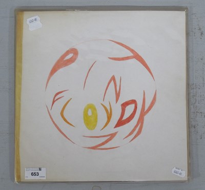 Lot 653 - Pink Floyd - Pinky, 1971 bootleg LP. A live...