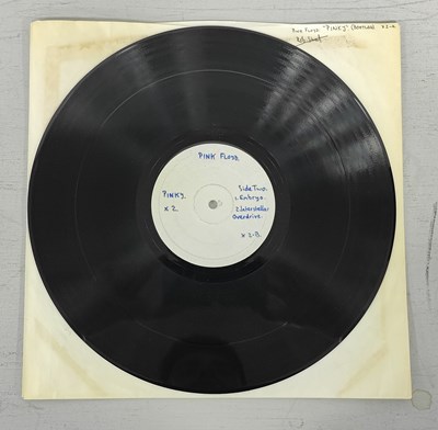 Lot 653 - Pink Floyd - Pinky, 1971 bootleg LP. A live...