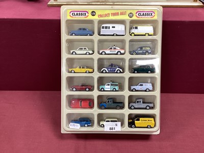 Lot 881 - Eighteen Classix by Pocketbond 1:76...