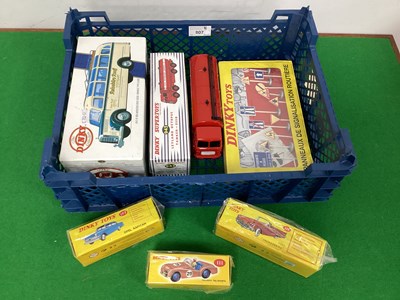 Lot 807 - Six modern "Dinky Reproduction" Die-Cast Model...