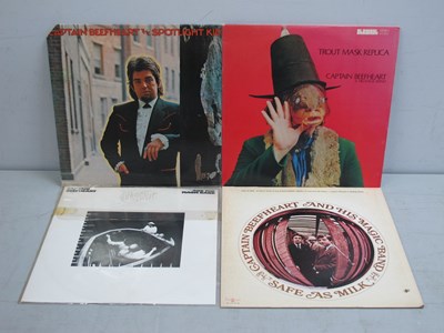 Lot 589 - Captain Beefheart LPs, four to include Trout...