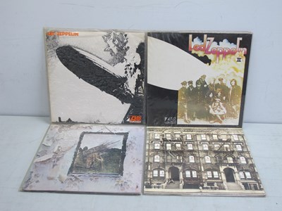 Lot 587 - Led Zeppelin LPs, four to include Led Zeppelin...