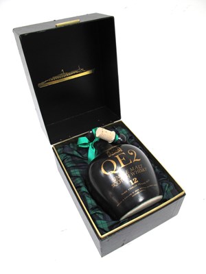 Lot 1428 - Whisky - QE2 Single Malt Scotch Whisky Over 12...