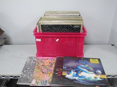 Lot 450 - A Mixed Box of Seventy LPs, comprising of Asia...