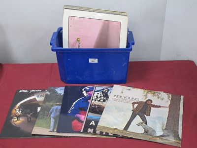 Lot 582 - Neil Young Collection, nineteen LPs to include...