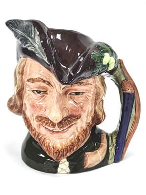 Lot 1080 - A Royal Doulton Pottery Character Jug 'Robin...