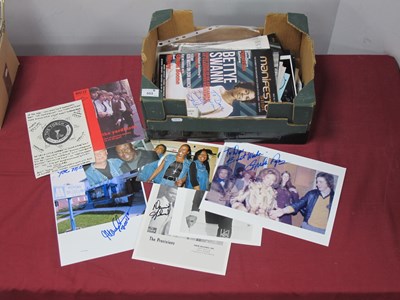 Lot 553 - Northern Soul Memorabilia, includes signed...