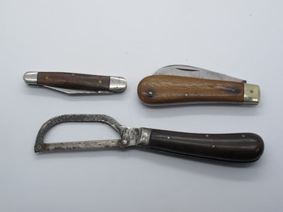 Lot 166 - McOldry Sheffield pocket size folding hacksaw...