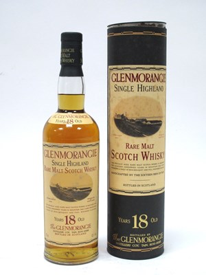 Lot 1418 - Whisky - Glenmorangie Single Highland Malt...