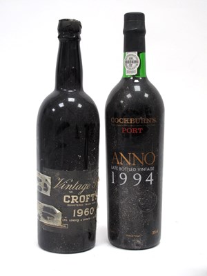 Lot 1408 - Port - Crofts Vintage Port 1960; Cockburn's...