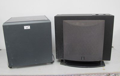 Lot 425 - Sub Woofers, two to include KEF PSW 2010...