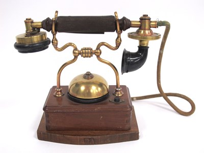 Lot 1404 - An Early XX Century 'The Magnet' Telephone, on...