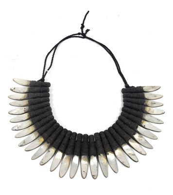 Lot 1154 - A Ifugao, Philippines Necklace, with thirty...