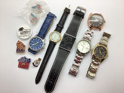 Lot 124 - Modern Wristwatches, including Sekonda, etc;...