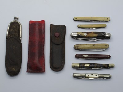 Lot 62 - Pocket knives, imperial England, two blades,...