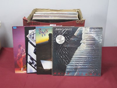 Lot 602 - Rock Interest LP's, over fifty albums, from...