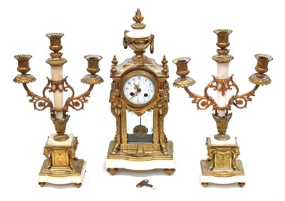 Lot 1436 - An Early XX Century French Ormolu and White...