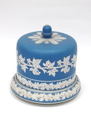 Lot 1043 - A Late XIX Century Pottery Blue Jasper Ware...