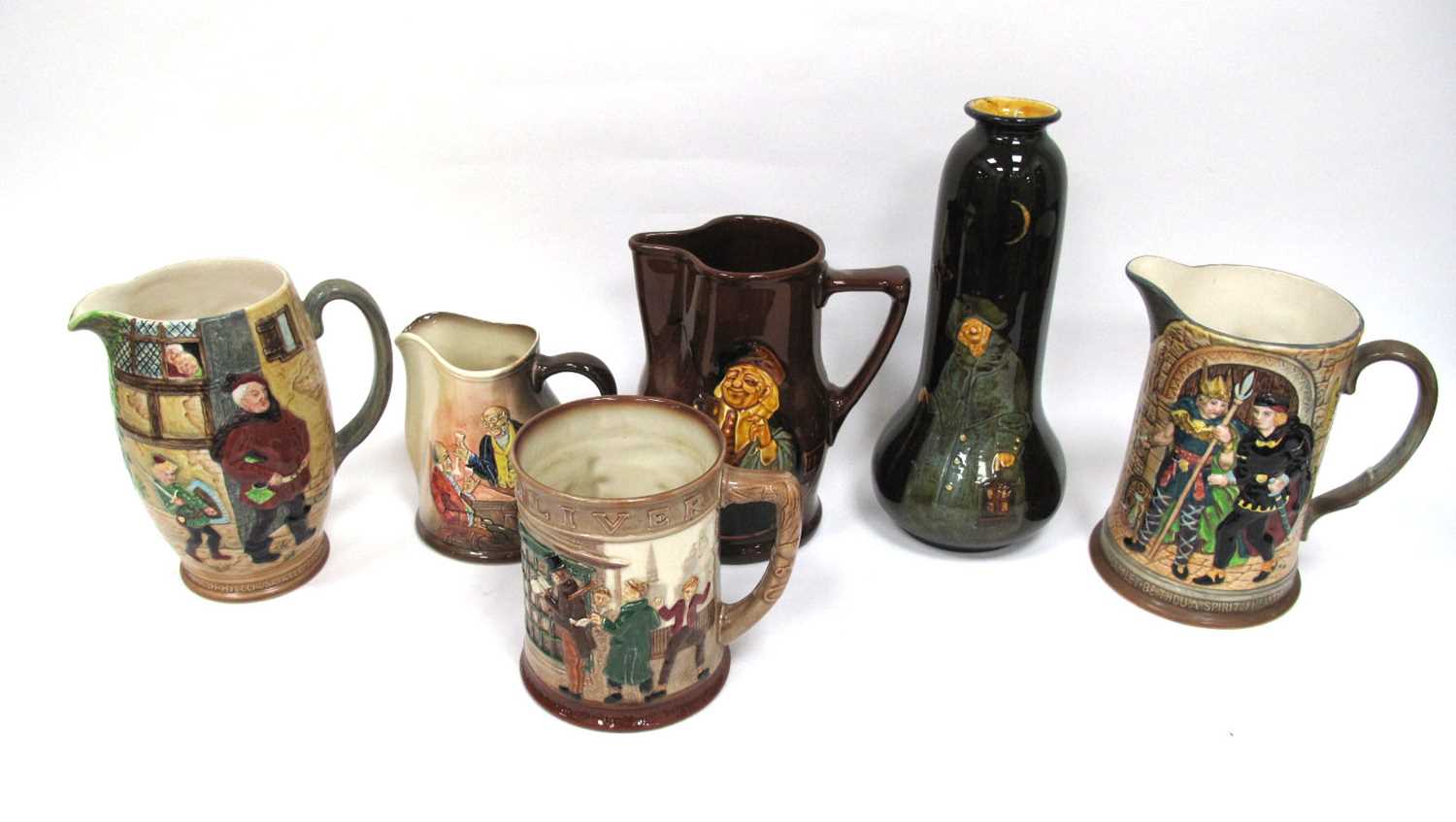 Lot 1101 - A Royal Doulton 'Kingsware' Pottery Jug,...