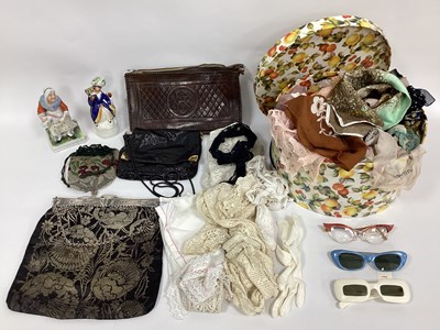 Lot 1383 - A Collection of Ladies Vintage Scarves and...