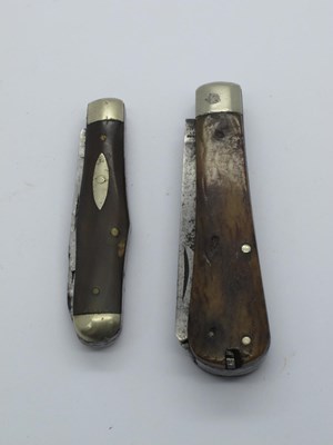 Lot 35 - Joseph Rodger, two blade (castrator) pocket...