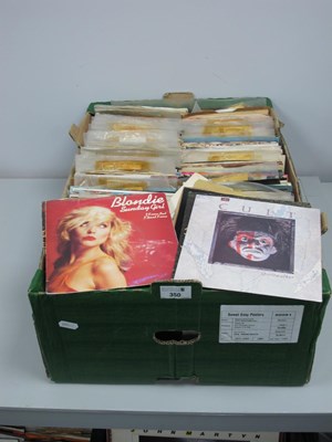 Lot 350 - 7" Singles, approximately 300 by artists...