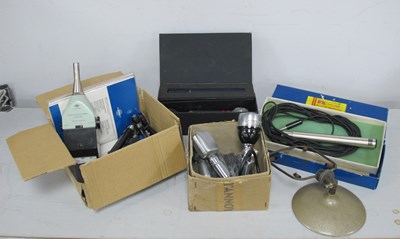 Lot 437 - Two Reslosound Ribbon Microphones, a vintage...