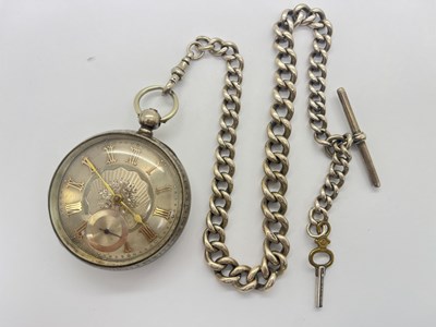 Lot 121 - Waltham Watch Company; A Victorian Hallmarked...