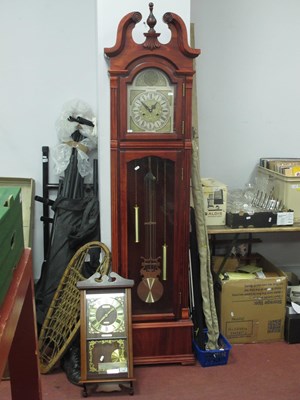 Lot 1480 - Late XX Century Longcase Clock, G. Wood & Sons,...