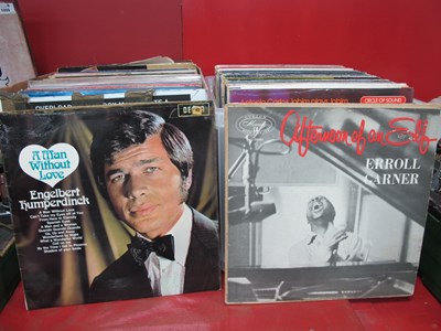 Lot 1011 - Two Boxes of LPs, comprising of pop, jazz, and...