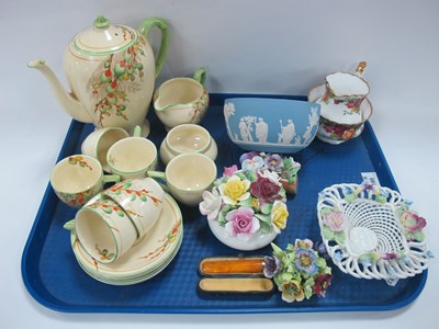 Lot 1186 - Ducal 'Pussy Willow' Coffee Service, of...