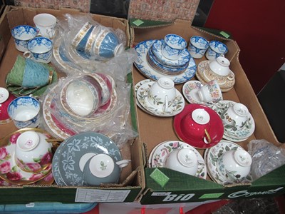 Lot 1015 - Wedgwood Trios, including 'Moselle',...