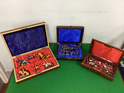 Lot 829 - Assorted White Metal Model Military/Historical...