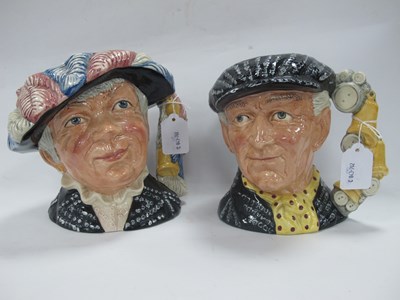 Lot 1255 - Royal Doulton Pottery Character Jugs 'Pearly...