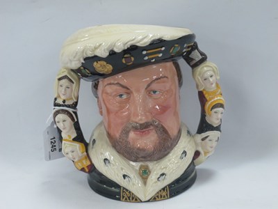 Lot 1245 - Royal Doulton Pottery Character Jugs, 'Henry...