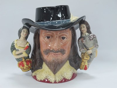 Lot 1241 - Royal Doulton Pottery Character Jugs, King...