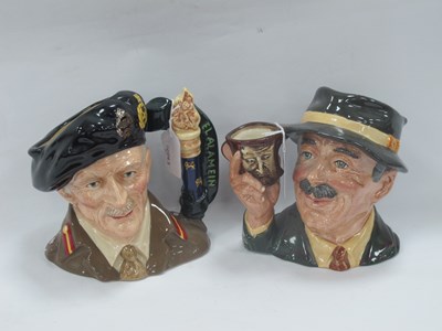 Lot 1253 - Royal Doulton Pottery Character Jugs,...