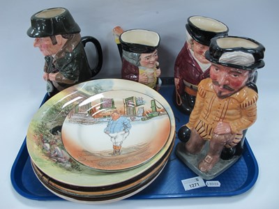 Lot 1271 - Royal Doulton Toby Jugs, 'Sir Francis Drake',...