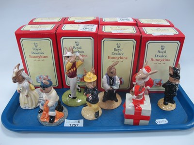 Lot 1257 - Doulton Bunykins Figures, including 'Policeman'...