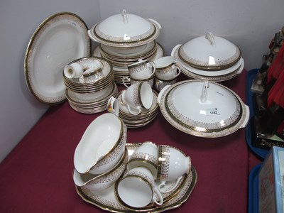 Lot 1182 - Grafton 'Majestic' Green Dinner Ware, of...