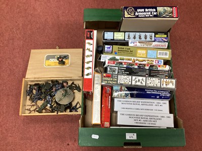 Lot 573 - A Quantity of Plastic Military Kits, by Tamiya,...