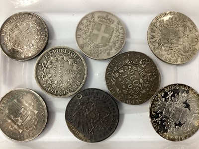 Lot 482 - Collection Of World Silver Coinage, including...