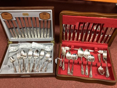 Lot 143 - Dubarry Pattern - Viners Silver Plated and...