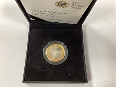 Lot 506 - Royal Mint 2008 London Olympiad Silver Proof...