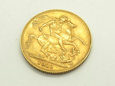 Lot 280 - George V Sovereign, 1911.