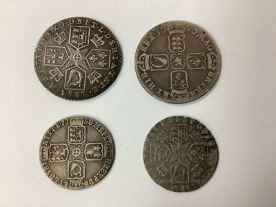 Lot 480 - Four XVII And XVIII Century Silver Coins,...