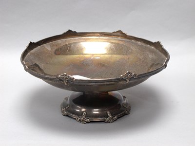 Lot 42 - A Hallmarked Silver Footed Dish, Walker & Hall,...